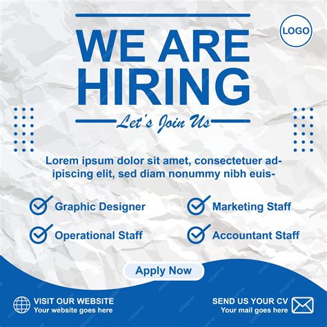 WE ARE HIRING: (4) Project .